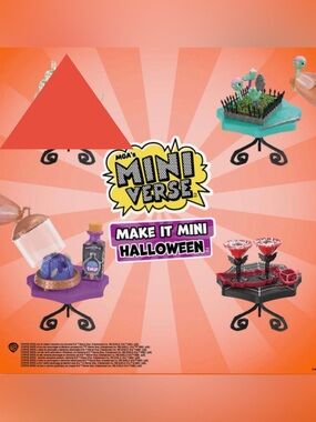 LOT of 3 Miniverse Make It Mini Halloween Series 4 MGA vampire brain zombie 2026